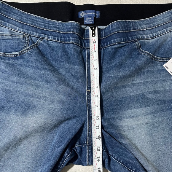 NWT‎ Democracy Ab Solution 46x30 High Rise Itty Bitty Boot Jeggings Stretch 23W - Picture 4 of 9